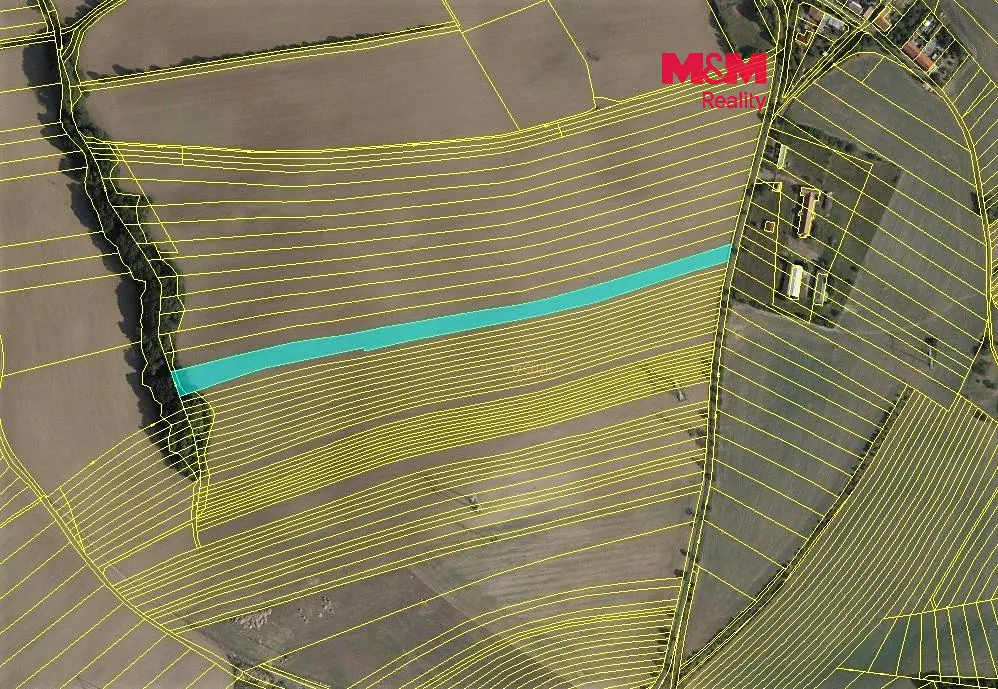 Prodej pole 1371 m²